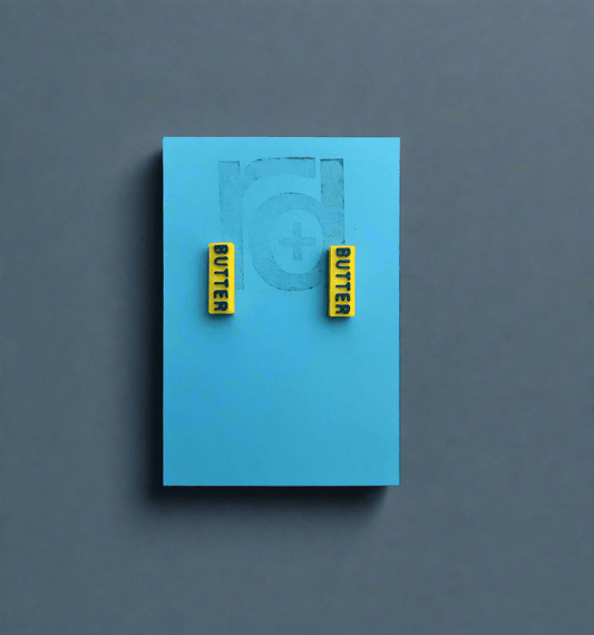 Womenmart Stick 'Em Up 3D Printed Earrings