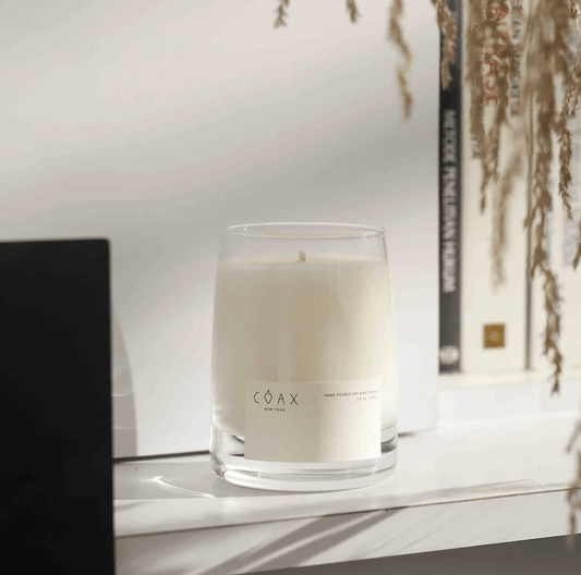 Womenmart Teakwood Leather Musk Candle