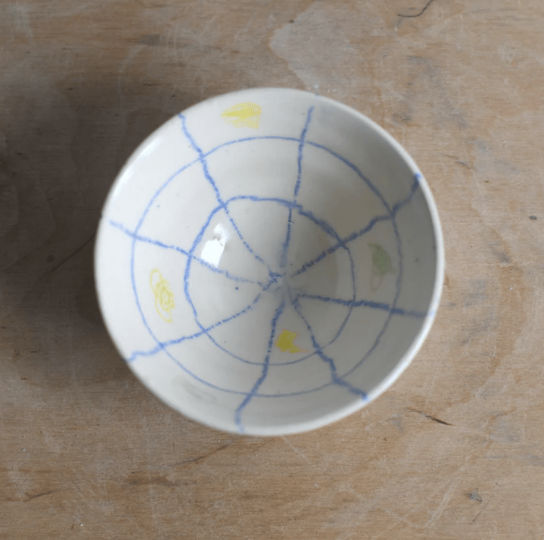 Womenmart Trinket Dish Blue Grid view 3