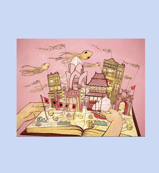 Womenmart Vietnam Pop Up Book Print